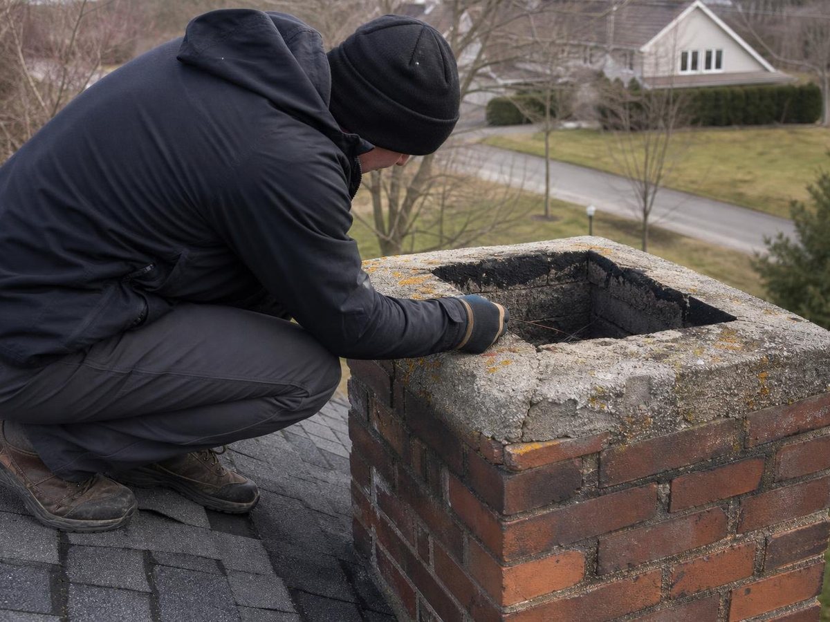 Ralston Chimney Service work in Cliffwood